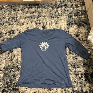 Blue Christmas shirt